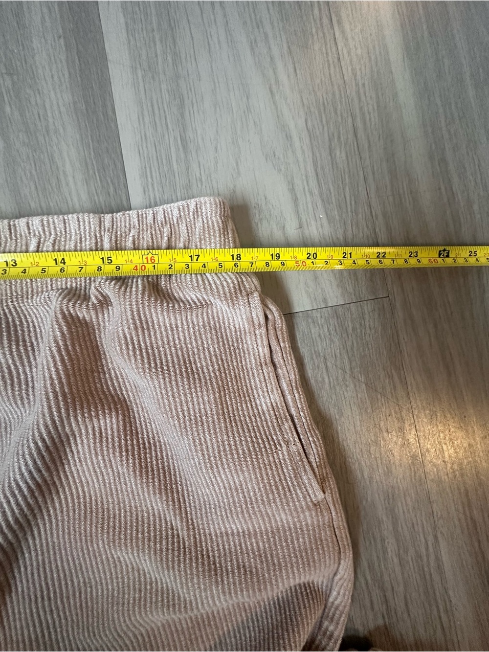 MOON RYDER corded joggers cargo pants in tan khaki sz 2XL - Picture 9 of 10